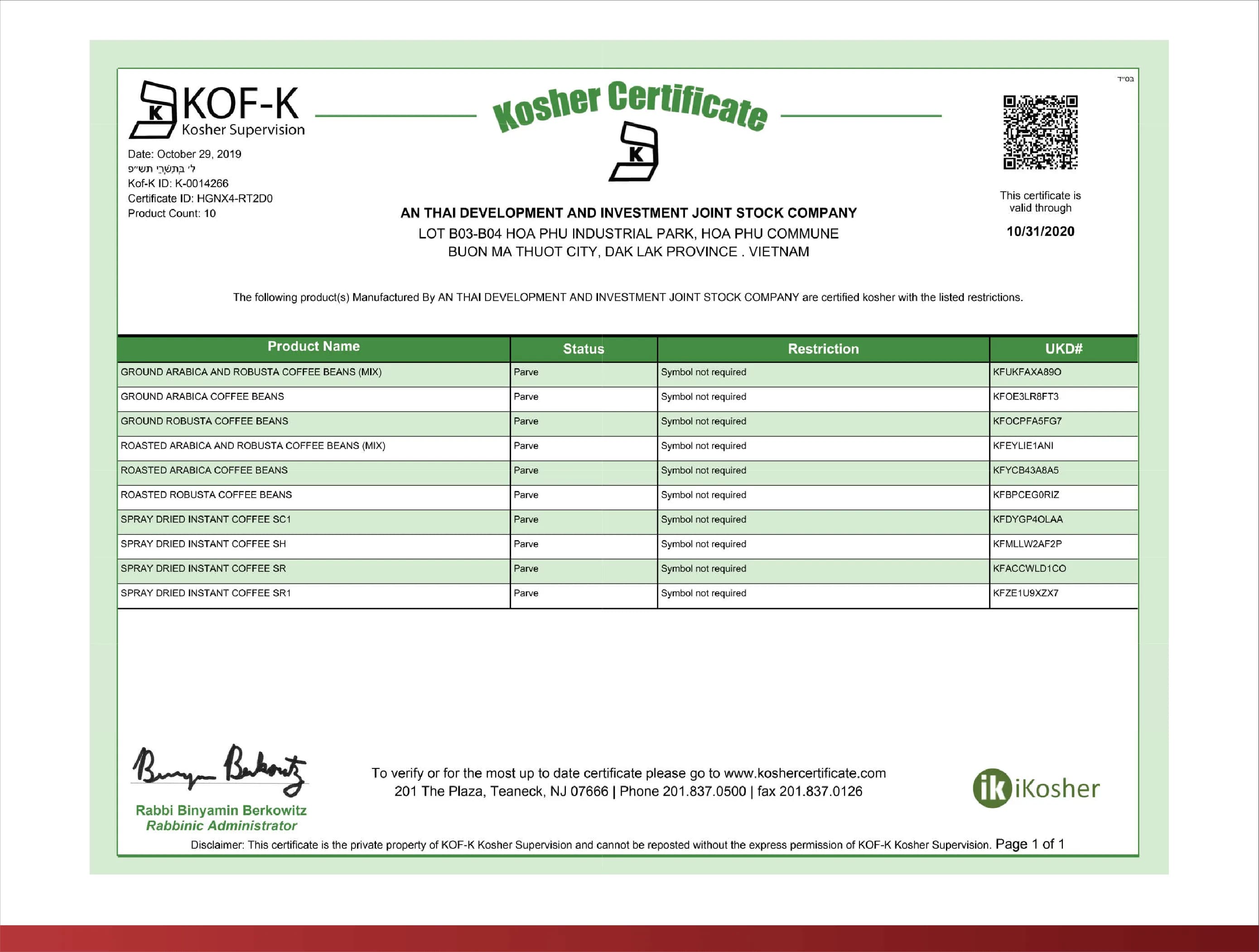 KOF-K KOSHER