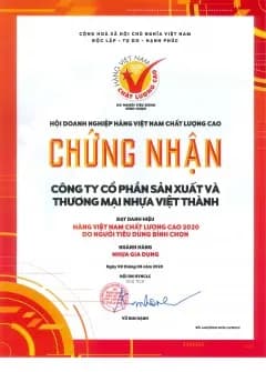 HÀNG VIỆT NAM CHẤT LƯỢNG CAO NĂM 2020