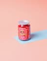 White chocolate strawberry yogurt