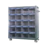 1000x403x1558mm | Gray