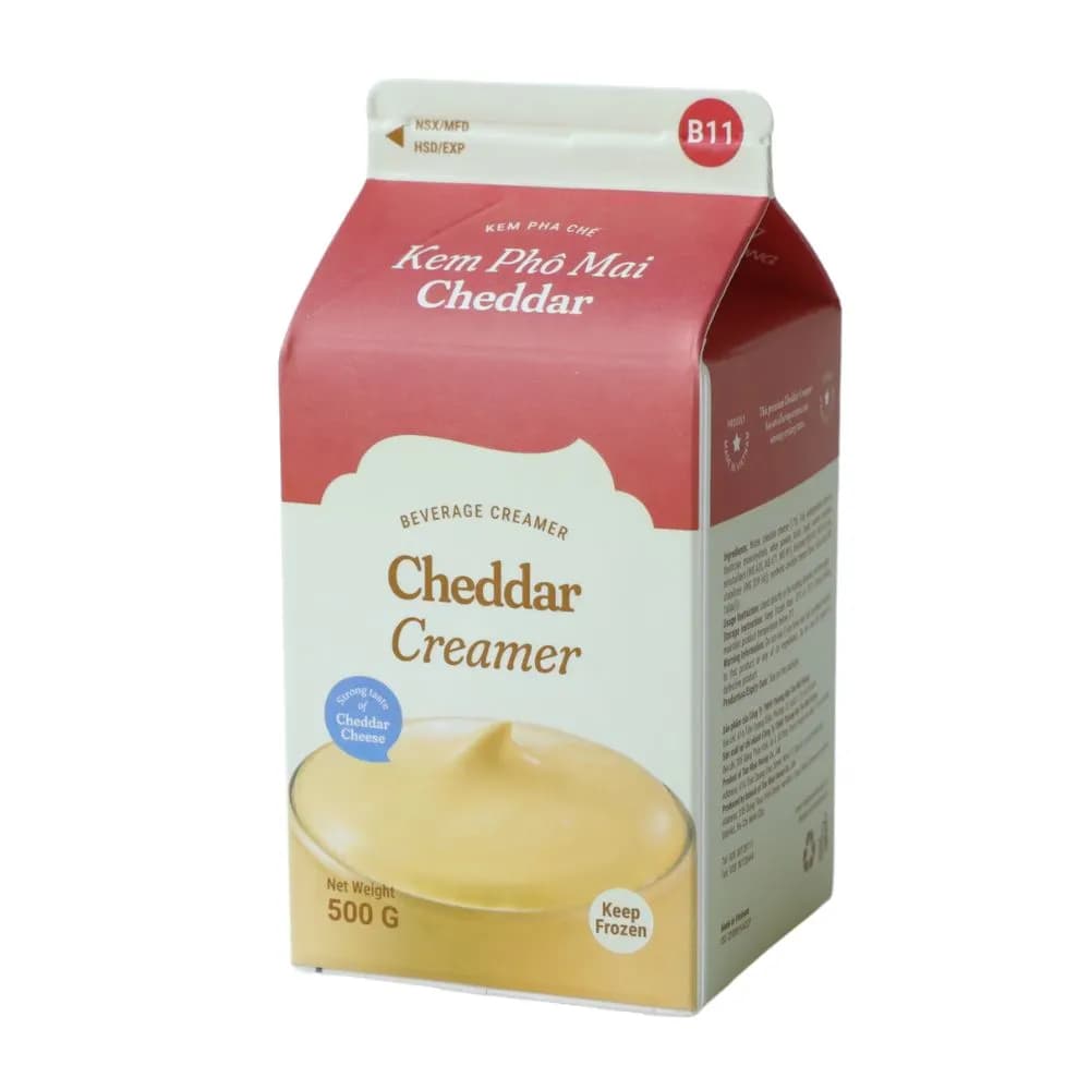 Kem Phô Mai Cheddar Nhất Hương 500g
