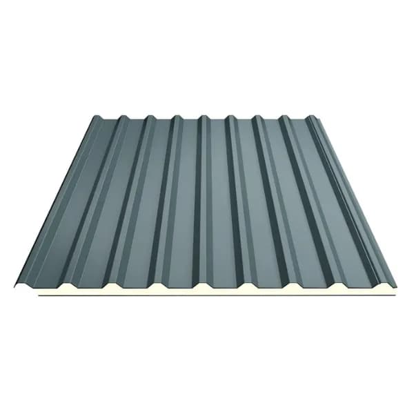 Tôn cách nhiệt PU màu xám MDL01 18mm 0.45mm