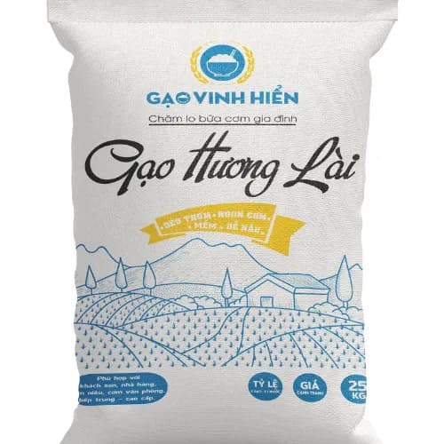 Gạo Hương Lài Vinh Hiển túi 25kg