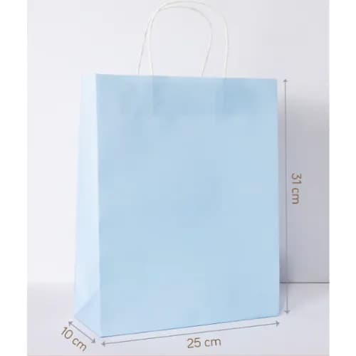 Túi giấy Kraft Xanh Ngọc (size M)