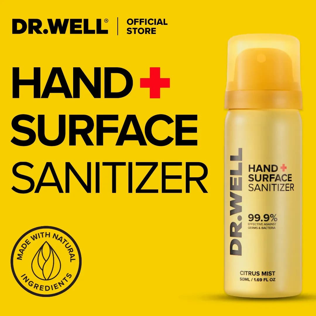 Natural Hand + Surface Sanitizer - Citrus Mist