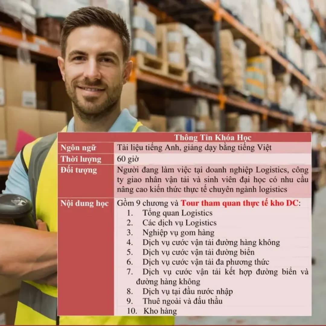 Khóa học ngắn hạn Chuyên viên Logistics