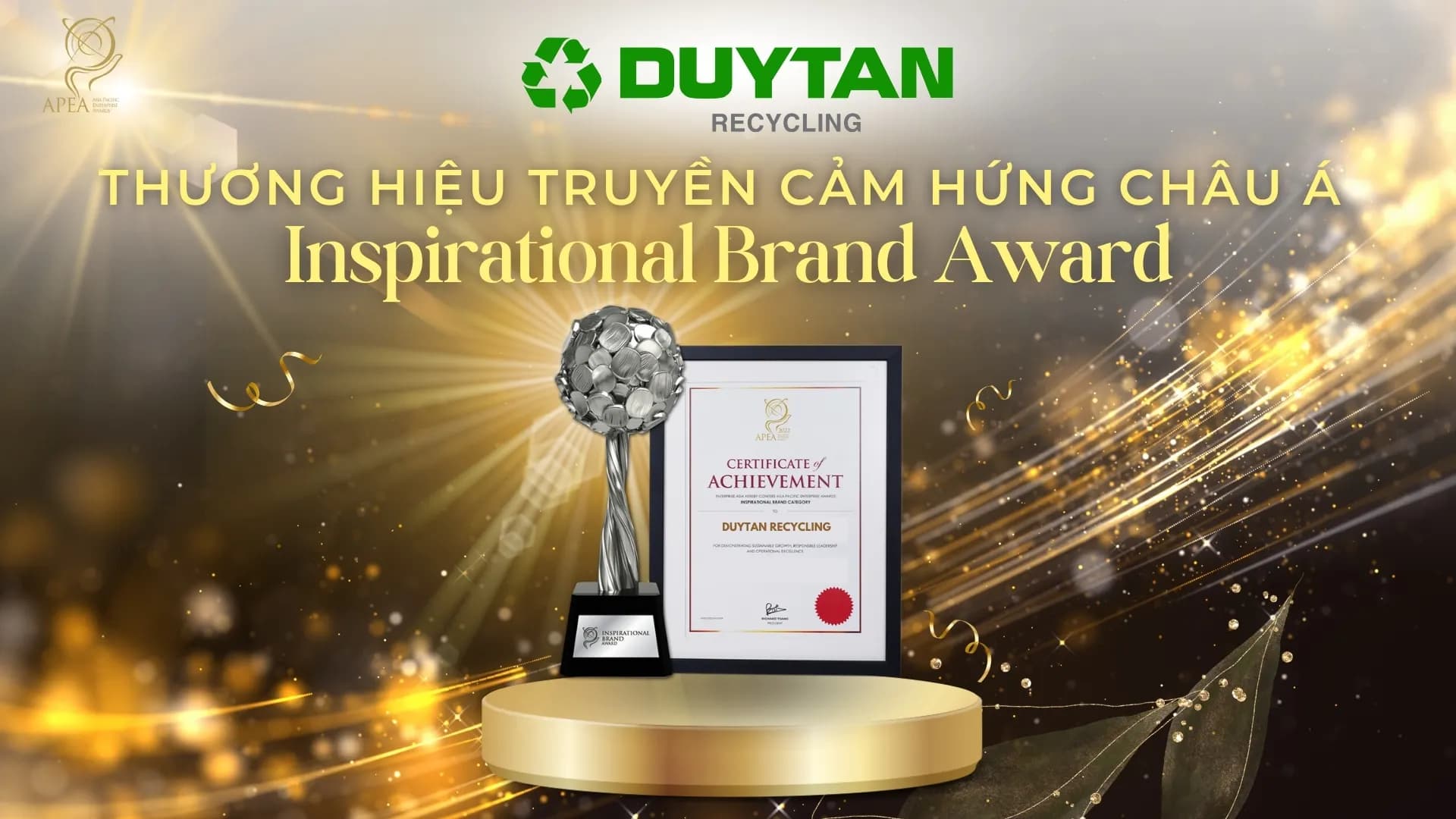 Thương hiệu truyền cảm hứng Châu Á