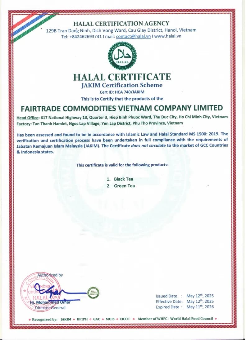 HALAL Certificate