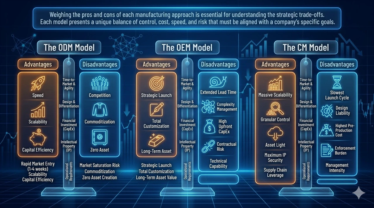Advantages and Disadvantages odm oem cmt