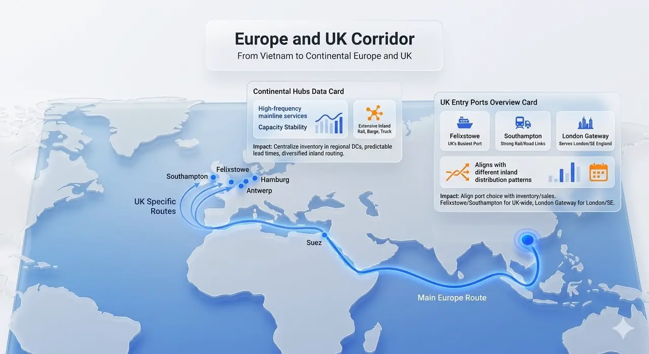 Europe and UK Corridor